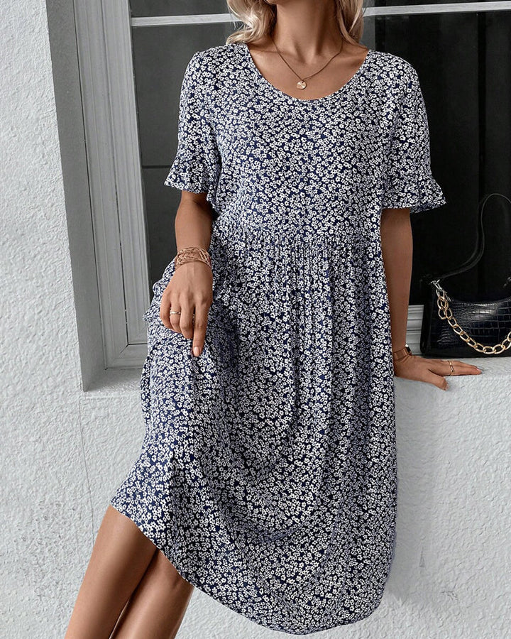 Livia - Abito Midi Elegante Floreale